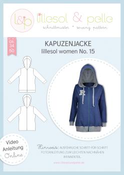 Schnittmustertitelbild Kapuzenjacke lillesol women No. 15